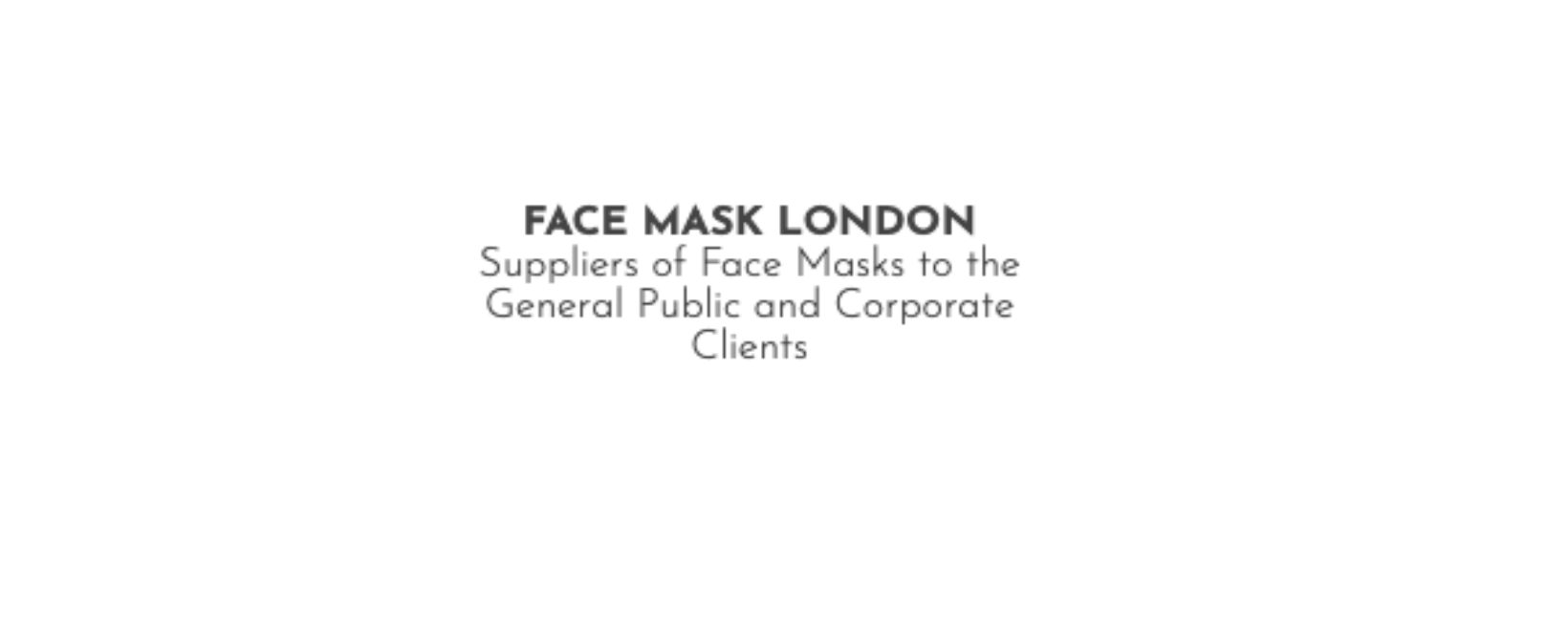 Face Mask London Discount Code 2025