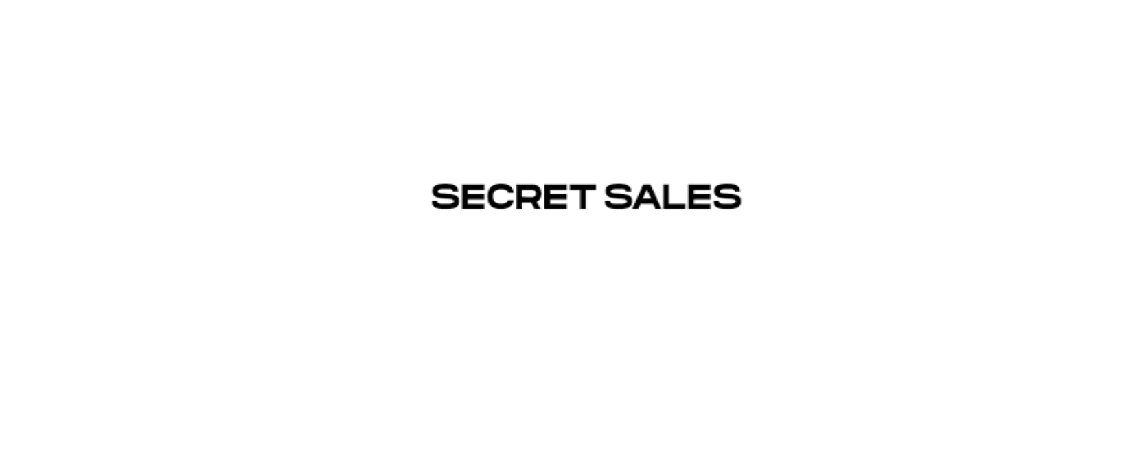 Secret Sales Discount Code 2025