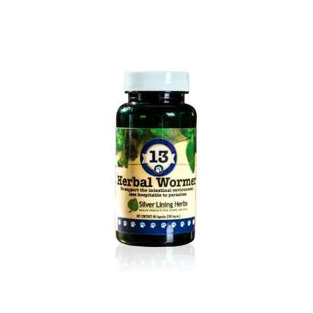 Silver Lining Herbs 13 Herbal Wormer for Canines