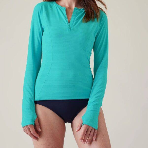 Athleta Pacifica Illume UPF Fitted Top