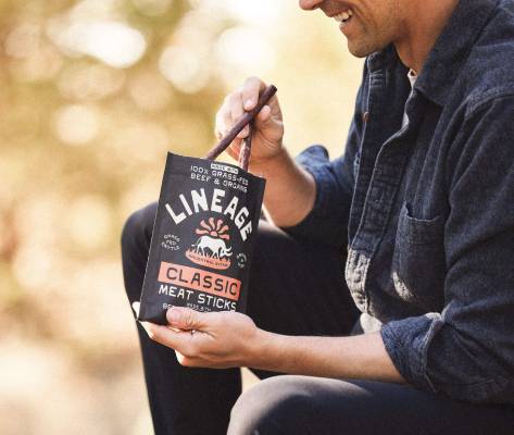 Lineage Provisions Beef & Organ Meat Sticks