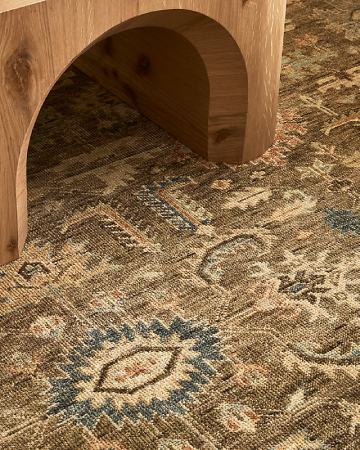 Garnet Hill Bijar Hand-Knotted Wool Rug