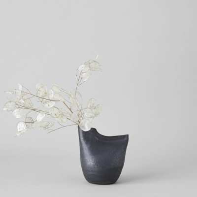 Bloomist Bird Vase, Black