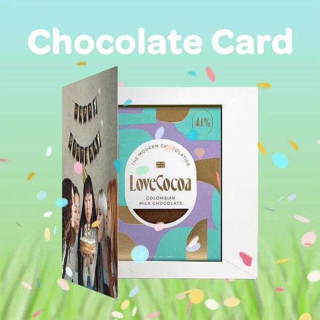 Boomf Chocolate Card