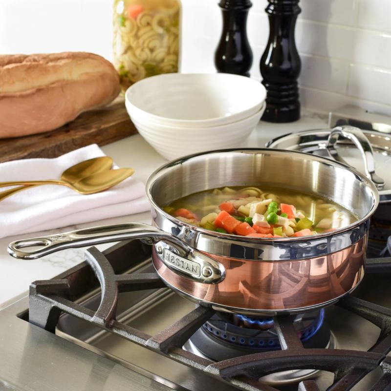 Hestan Culinary Copper Saucepan