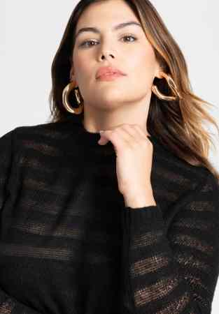 Curved Ccb Earrings Eloquii