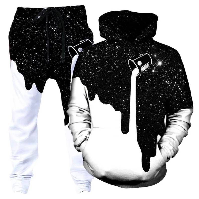 iEDM Dripping Space Hoodie And Joggers Combo