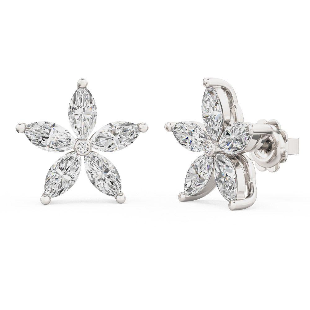 Purely Diamonds earrings in 18ct white gold