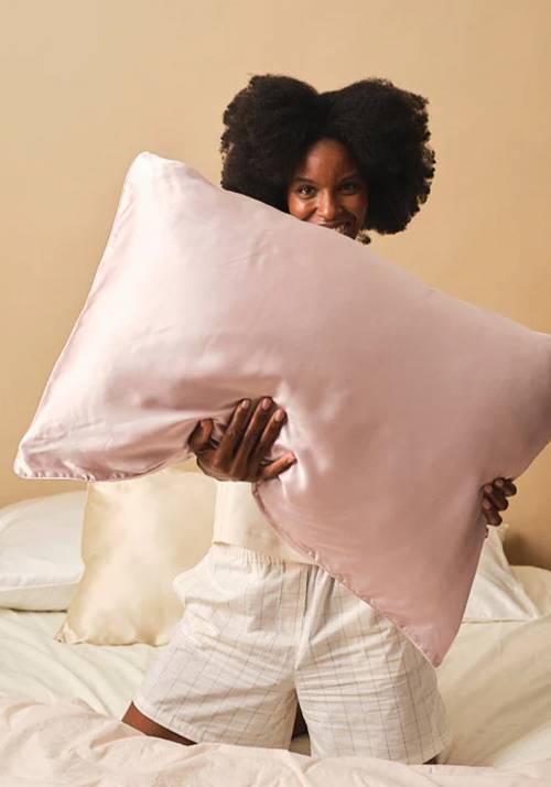 EMILY'S PILLOW SILK _TAIE D'OREILLER_ LOTUS PILLOW CASE