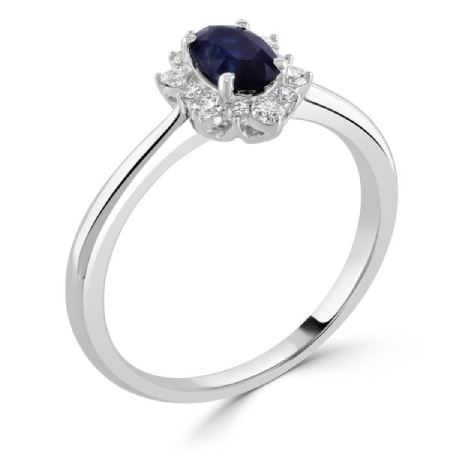 Autumn and May Engagement Ring