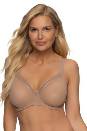 Felina Ethereal Sheer Mesh Unlined Underwire Bra