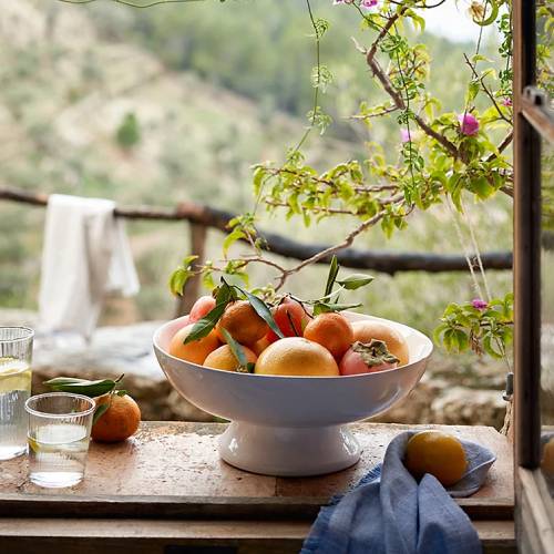 The White Company Footed Serving Bowl