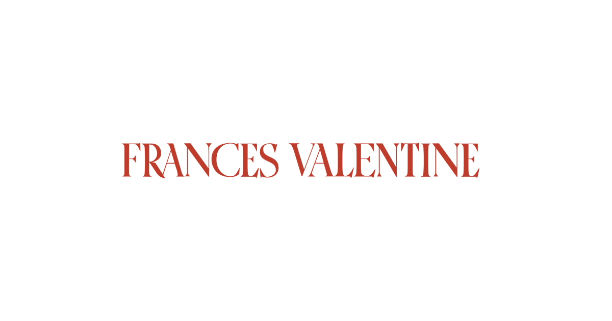 Frances Valentine Discount Code 2022