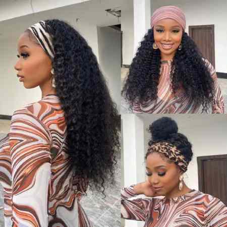 LUVME HAIR Headband Wigs