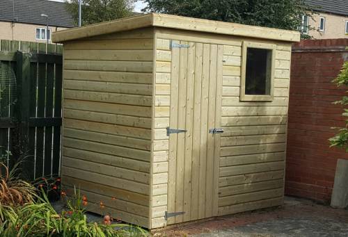 Heavy Duty Wooden Pent Sheds