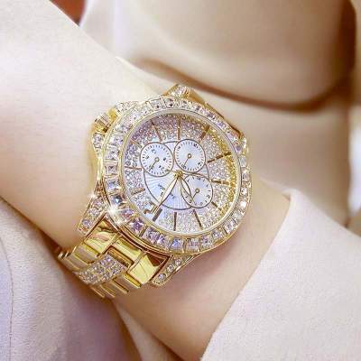 Helloice Iced 38mm Women Quartz Watch