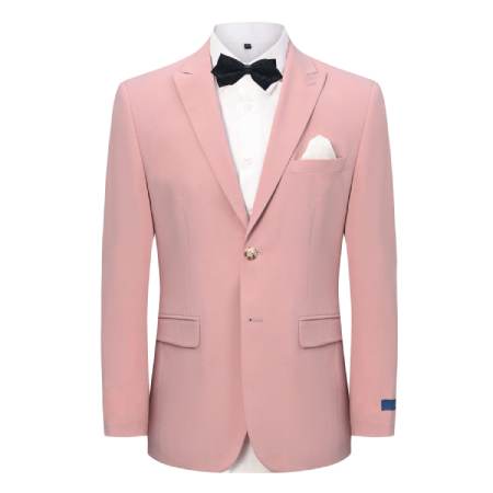 Daily Haute Men's 2-Piece Stretch Slim-Fit Suit