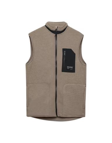 Men's merino wool fleece vest