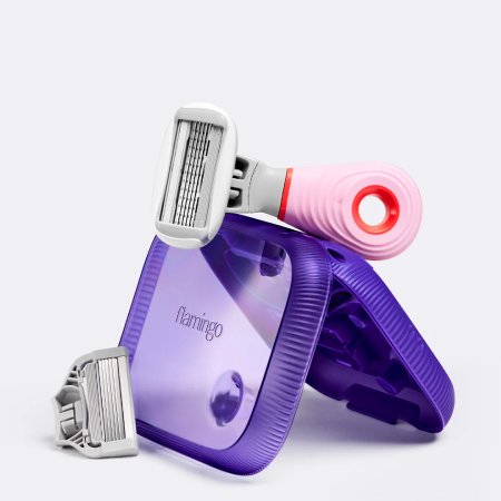 Flamingo Mini Body & Pubic Travel Razor