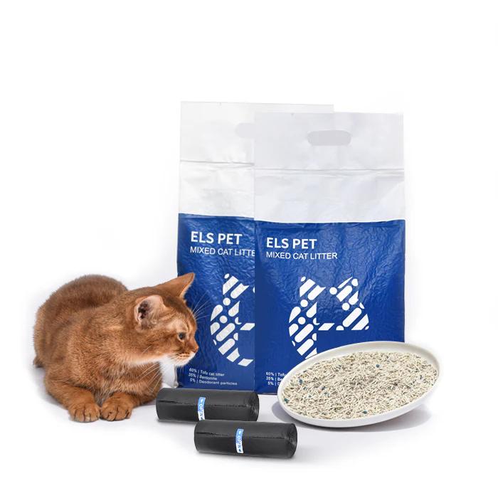 Els Pet Mixed Cat Litter & Trash Bag