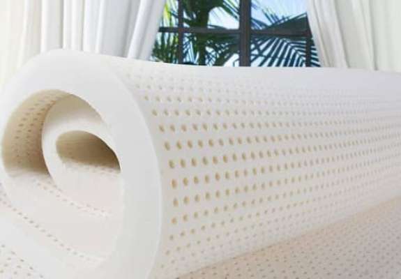 PlushBeds Natural Latex Topper