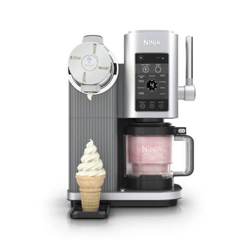 Ninja CREAMi Scoop & Swirl Soft Serve Ice Cream Machine