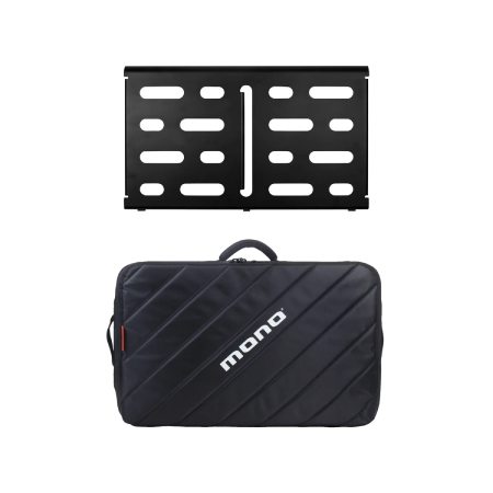 mono Pedalboard Medium, Black and Tour Accessory Case