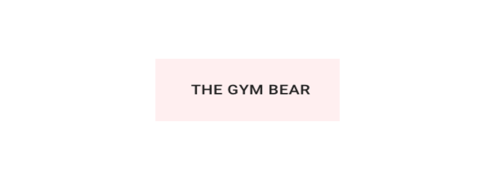 The Gym Bear Discount Code 2022