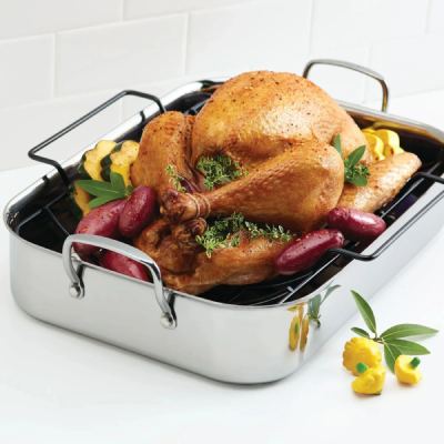 Anolon Rectangular Roaster with Nonstick Rack