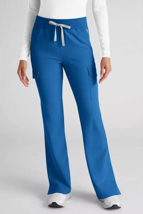 ReSurge Avon Women's 7-Pocket Flare Leg Cargo Scrub Pant