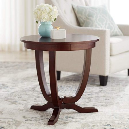 Lamps Plus Round Accent Table
