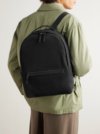 MR PORTER Sisal Canvas Backpack