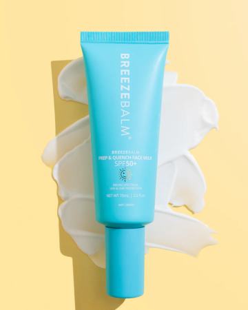 Breeze Balm SPF50 Prep and Quench Face Milk