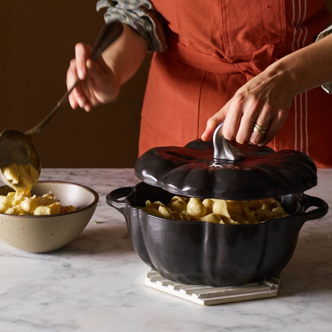 Food52 Staub Cast-Iron Pumpkin Cocotte