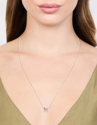 Lovisa Sterling Silver Initial M Necklace