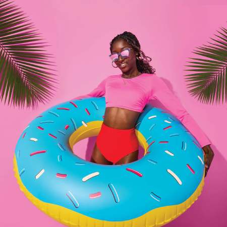 FromRebel Sun Squad Donut Pool Float