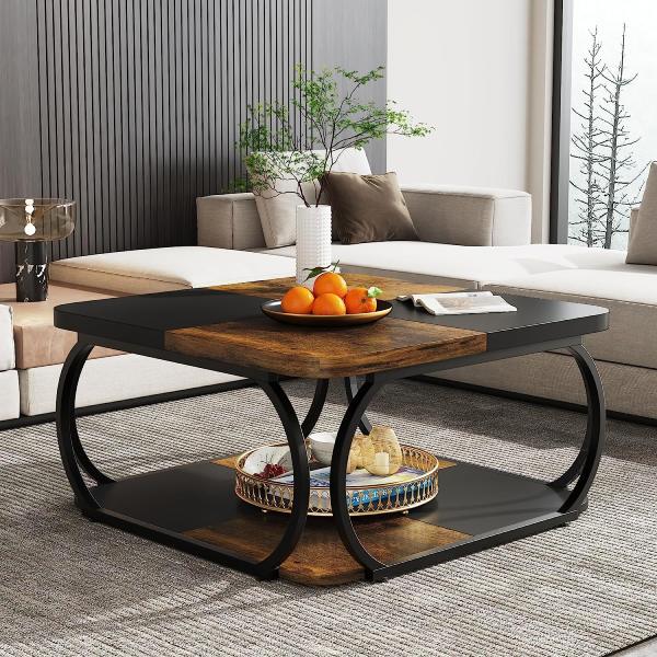 Tribesigns Square Coffee Table