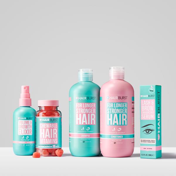 Hairburst shampoo vitamins