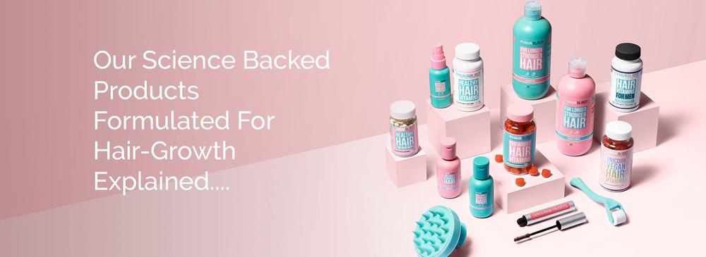 Hairburst products banner