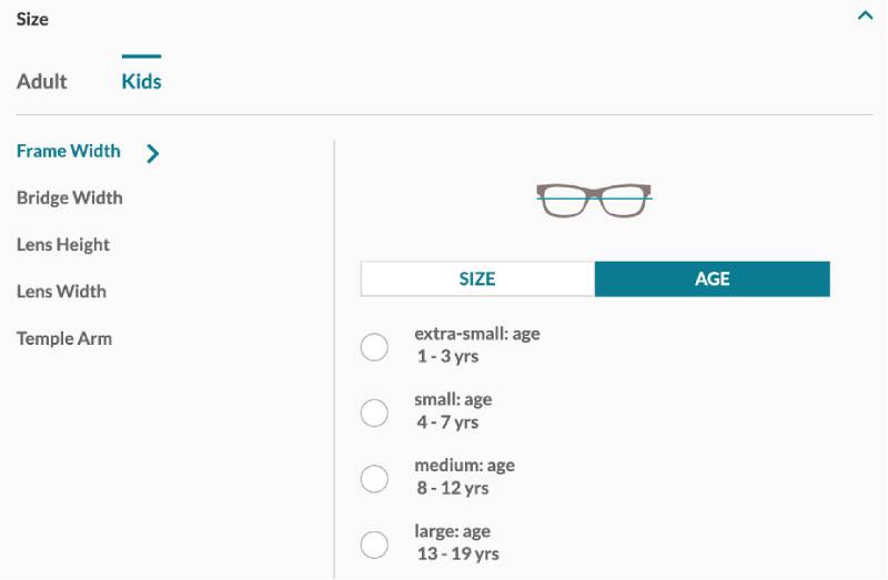 Zenni Frames Size Chart 