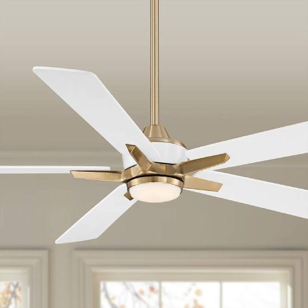 Lamps Plus White LED Remote Ceiling Fan