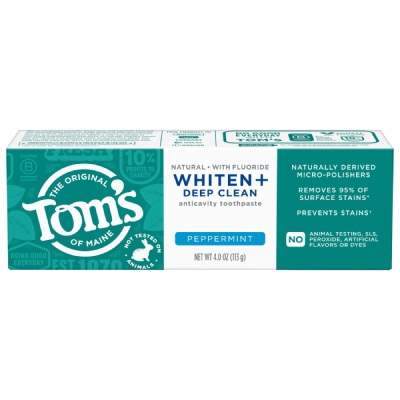 Tom's of Maine Whitening Peppermint Toothpaste