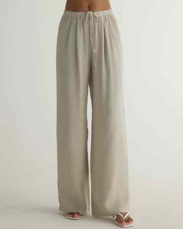 Bella Dahl Wide Leg Pleated Pant
