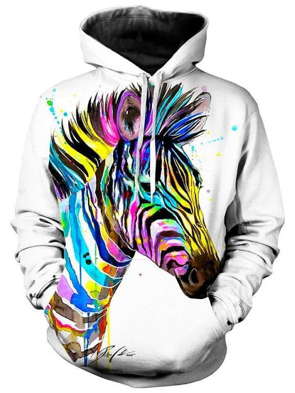 iEDM ZEBRA BUNT KIDS UNISEX HOODIE